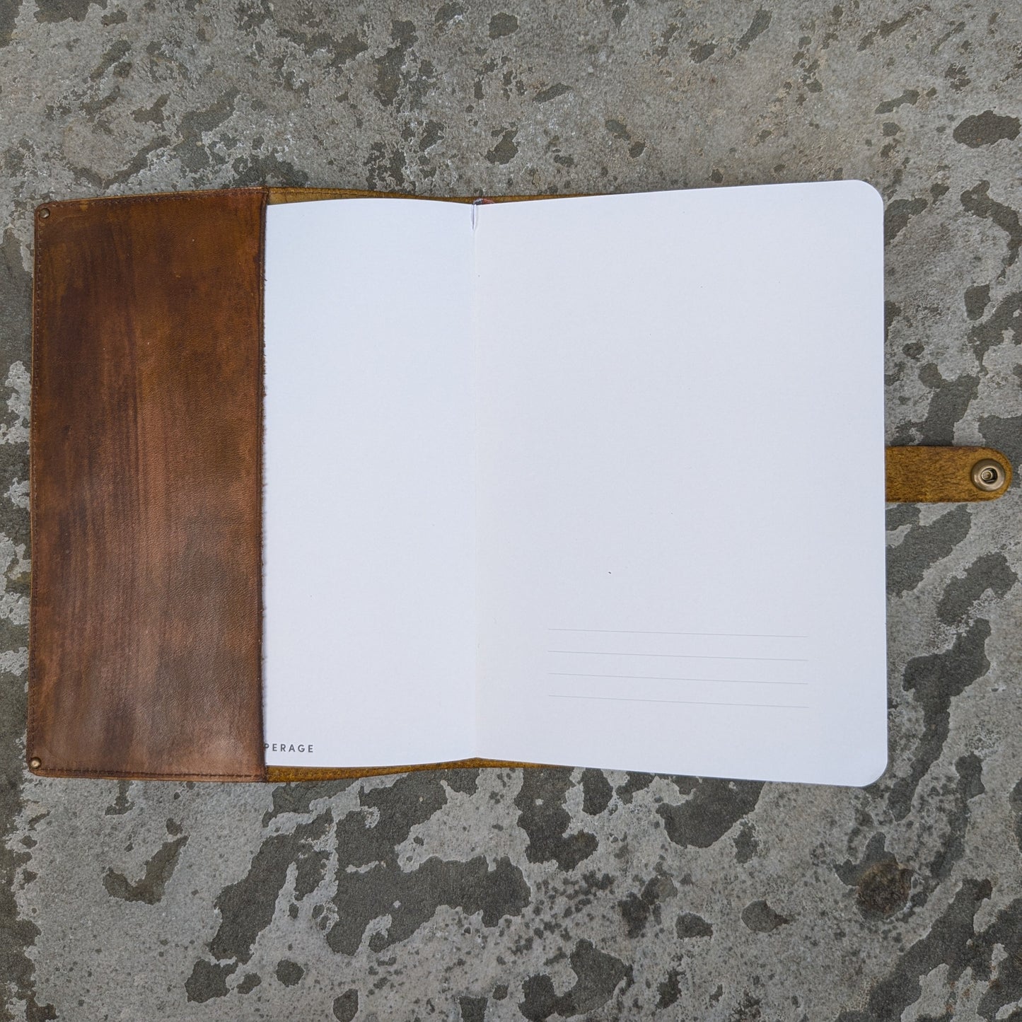 Ivy Journal in Ochre - Large