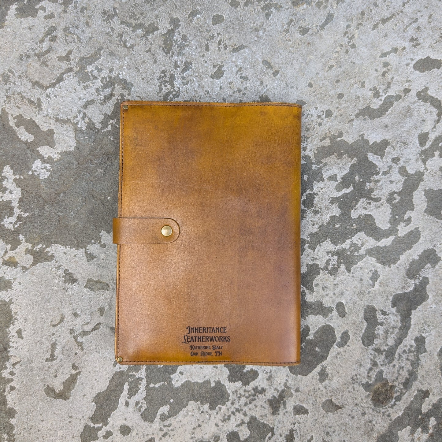 Ivy Journal in Ochre - Large