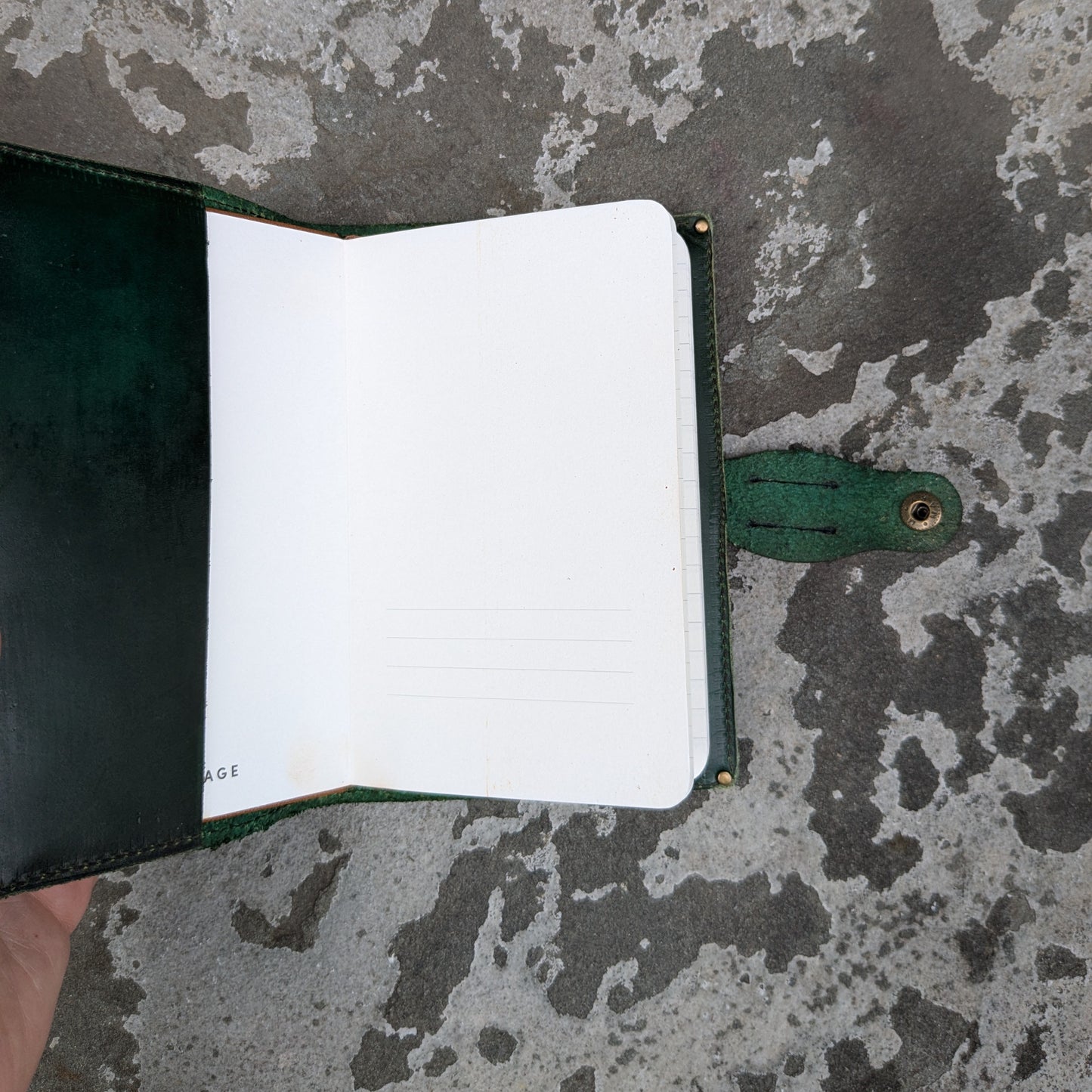 Lotus Emerald Small Journal