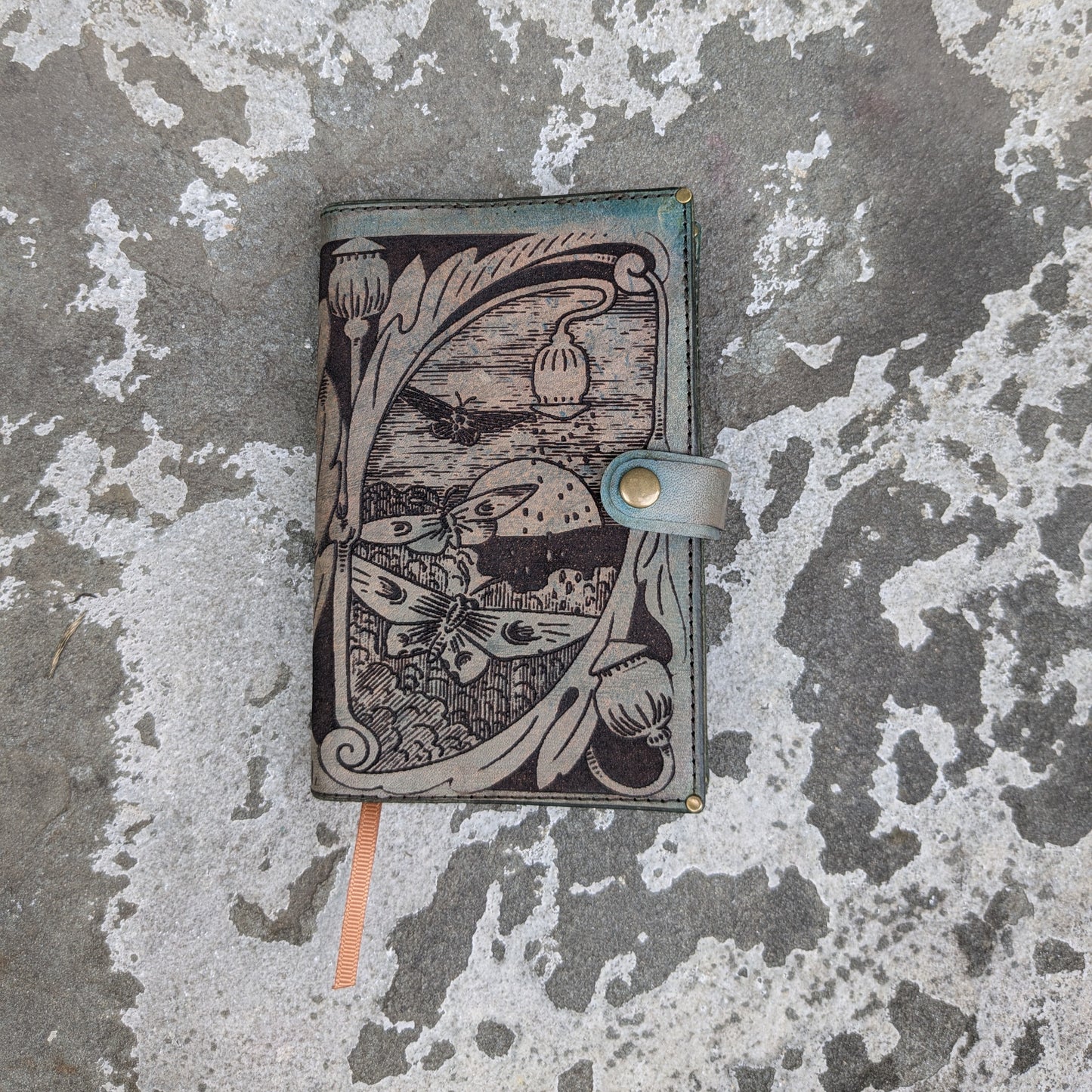 Night Moths and Poppies Journal