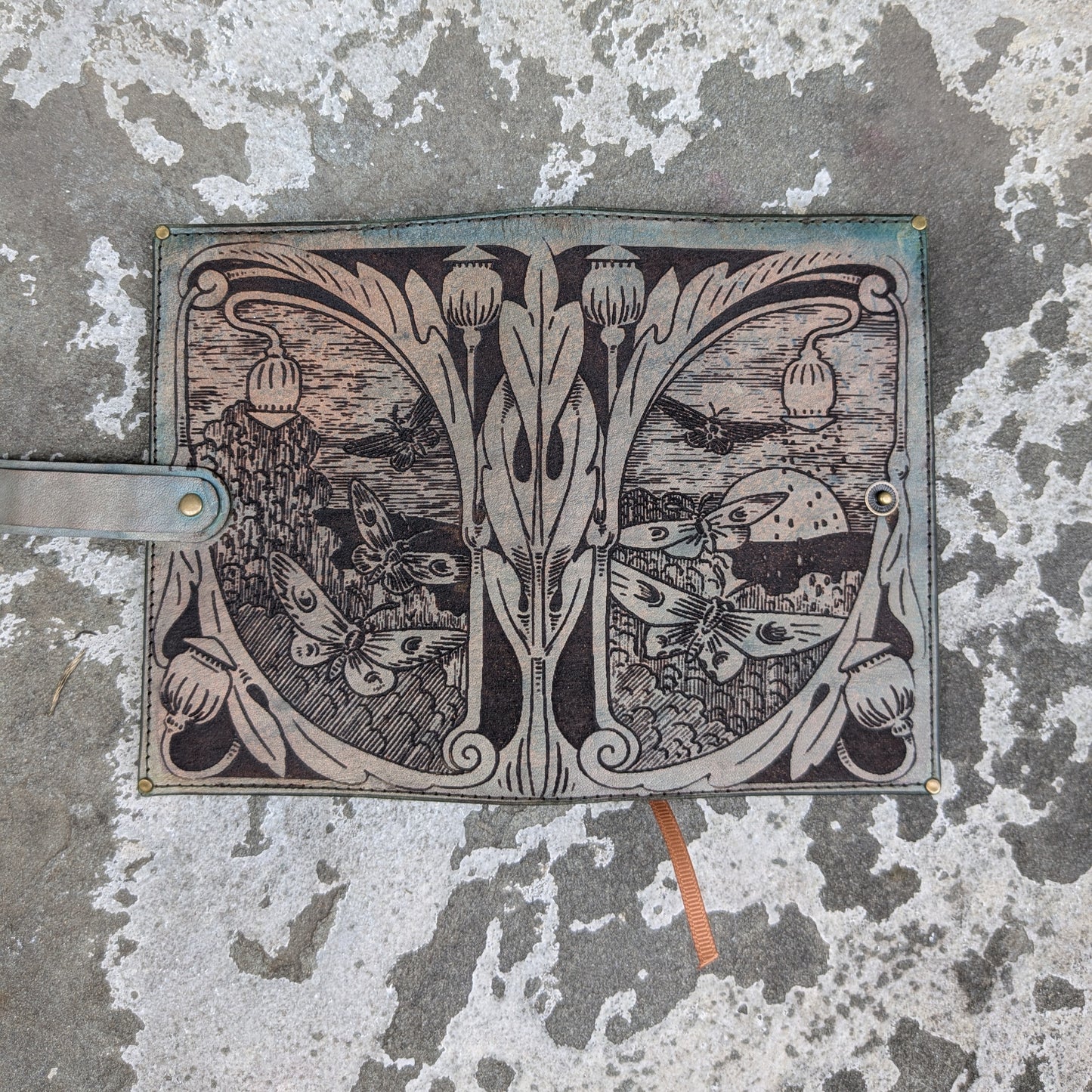 Night Moths and Poppies Journal