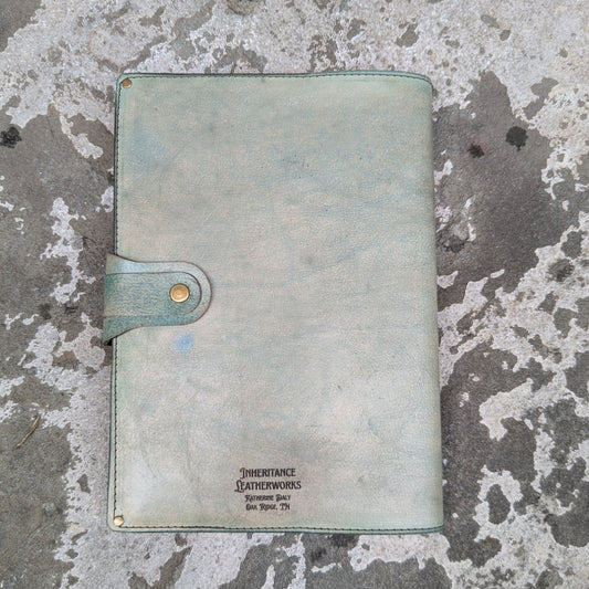 Blue Spiderweb Large Journal