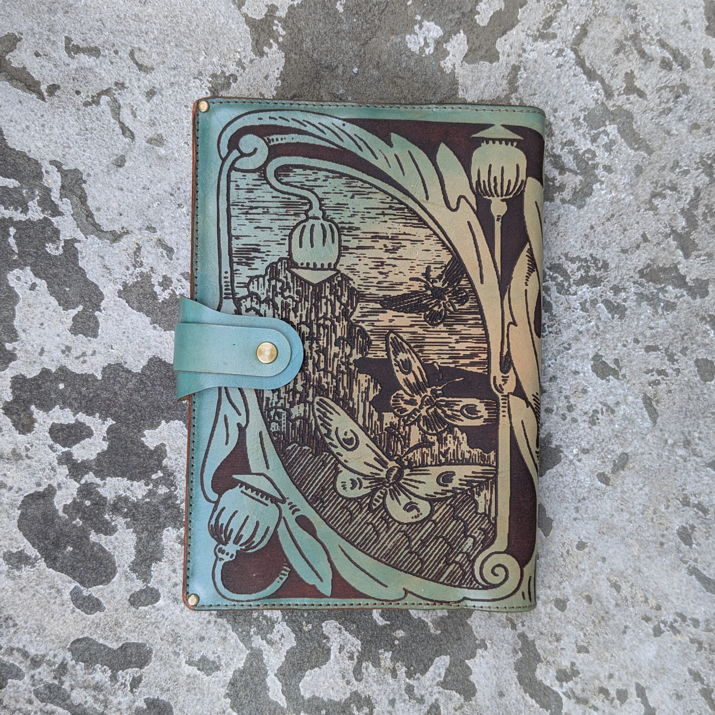 Night Moths and Poppies Journal