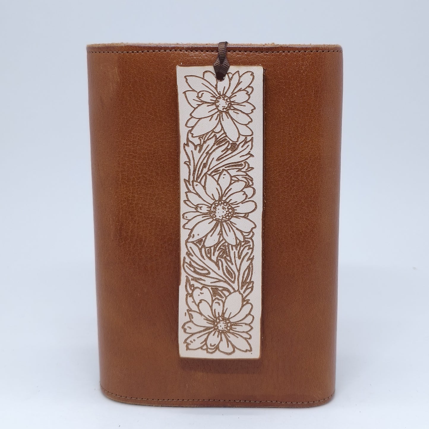 Engraved Leather Bookmark