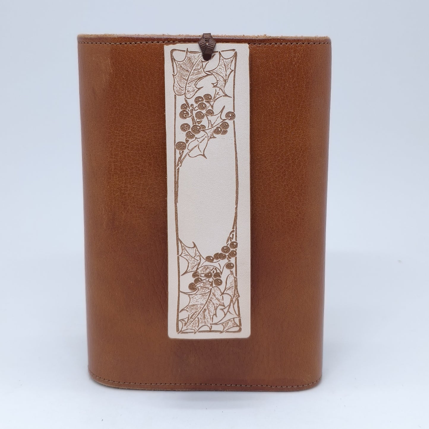 Engraved Leather Bookmark