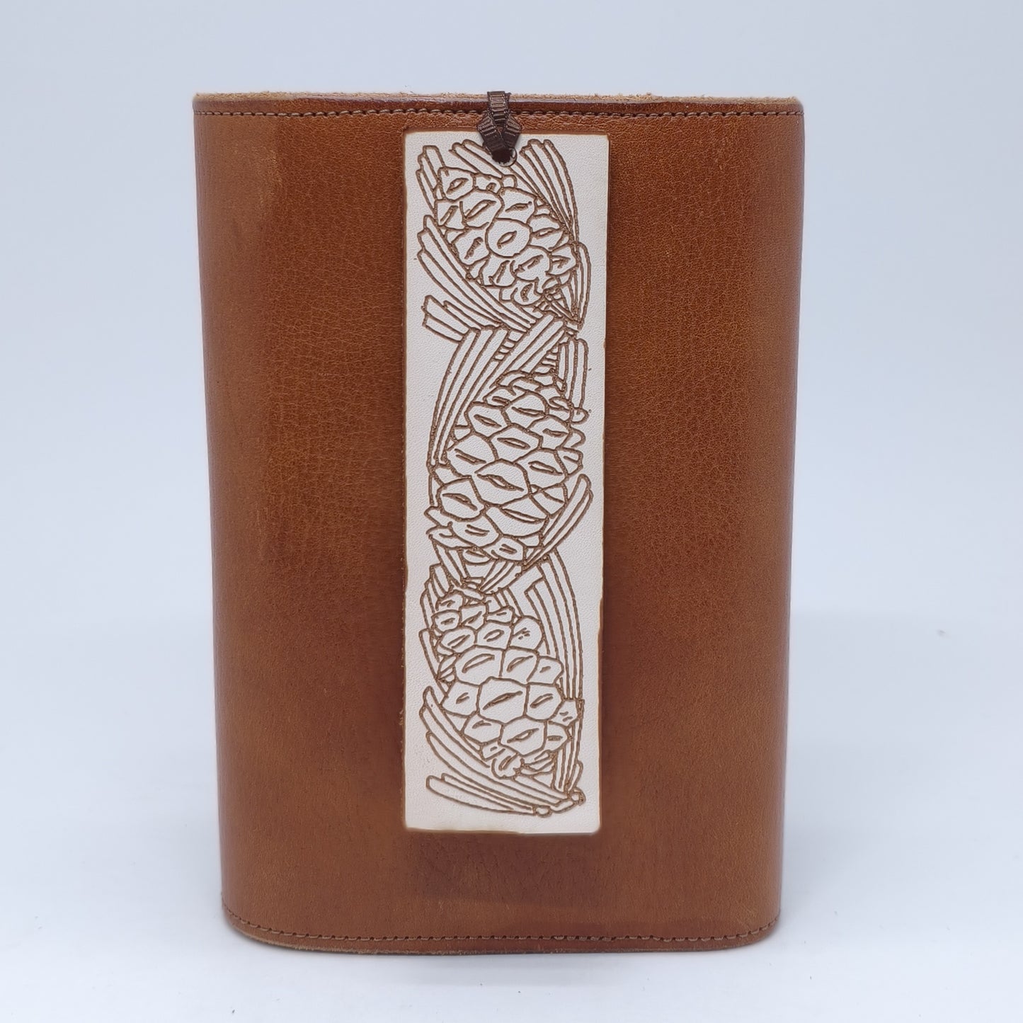 Engraved Leather Bookmark
