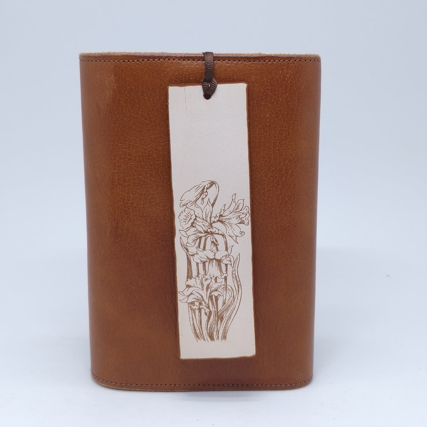 Engraved Leather Bookmark