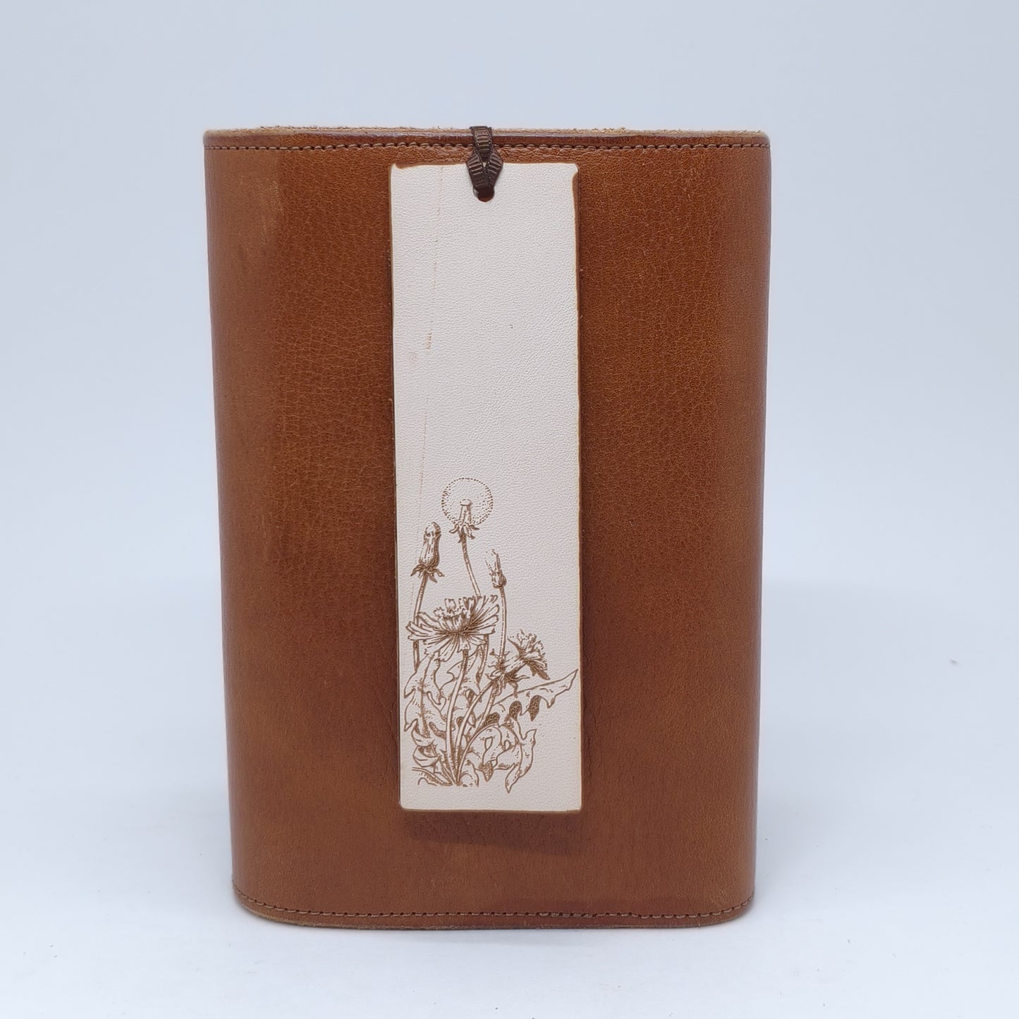 Engraved Leather Bookmark