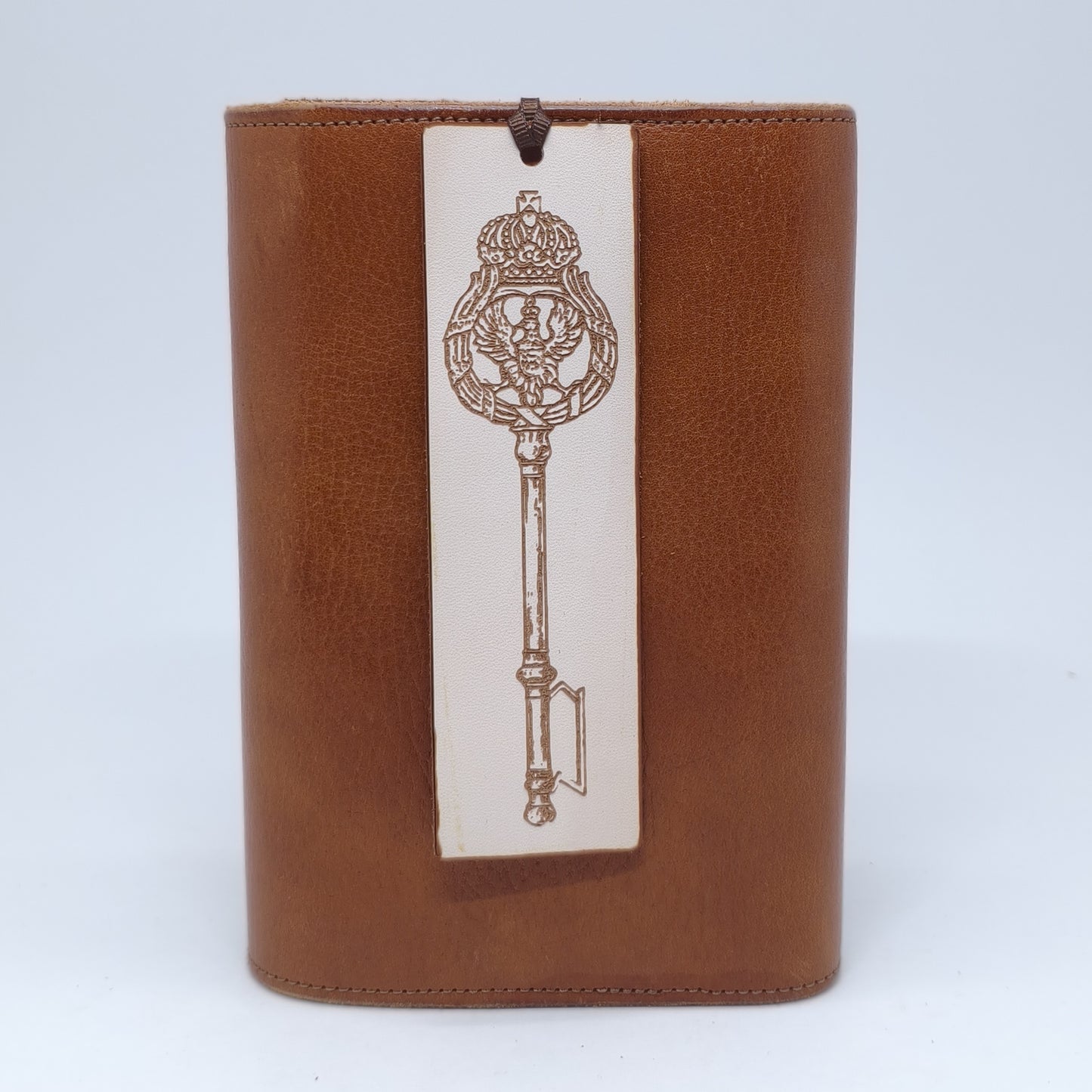 Engraved Leather Bookmark