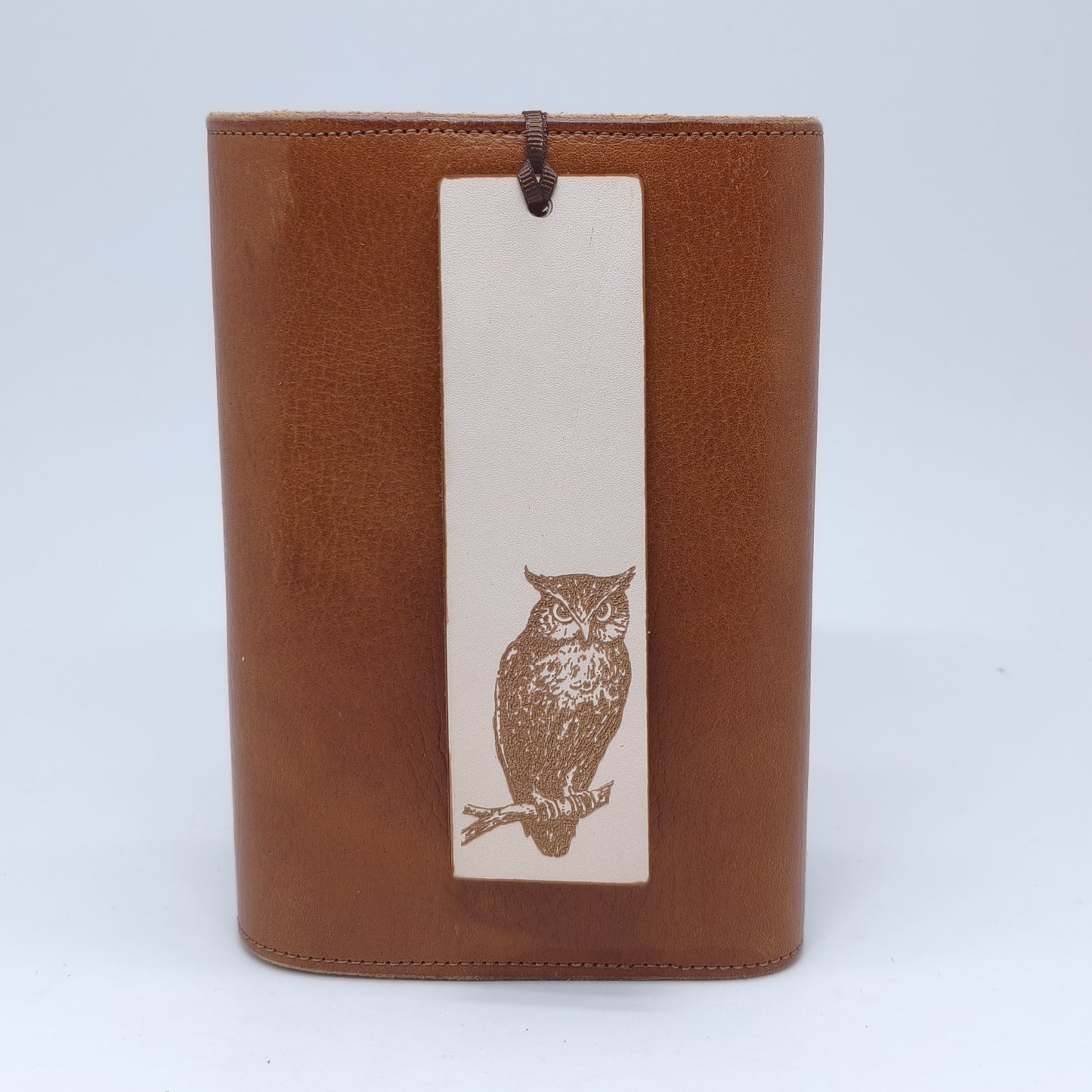 Engraved Leather Bookmark