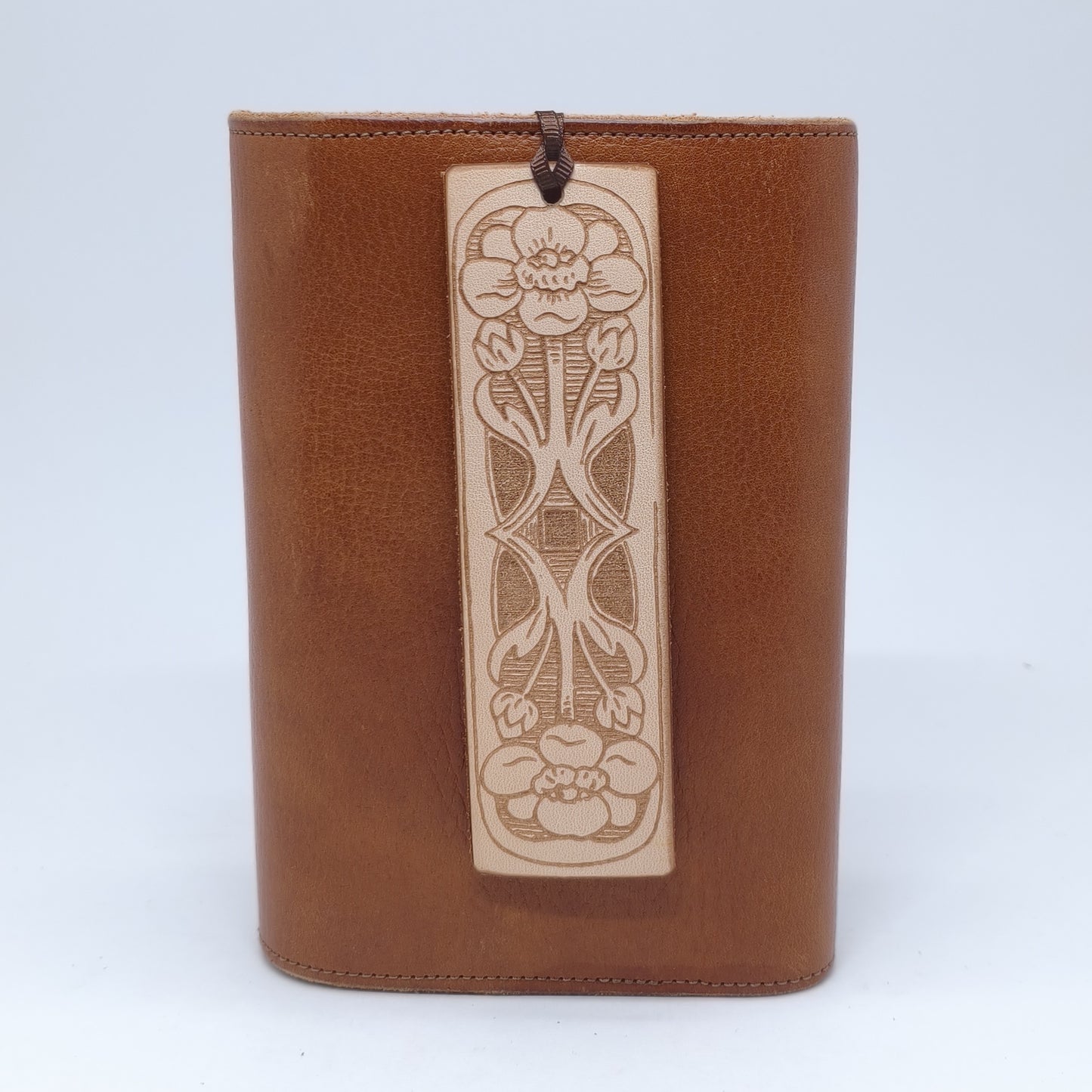 Engraved Leather Bookmark