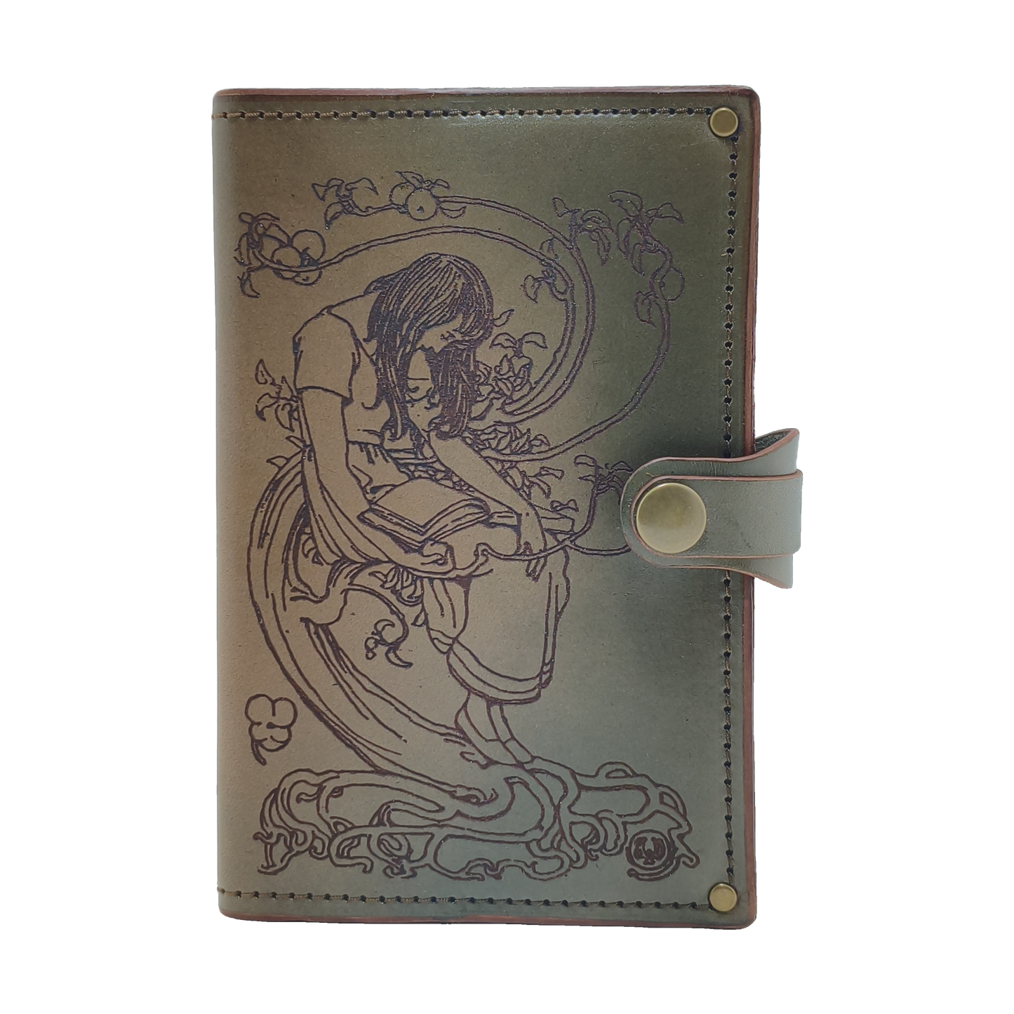 Girl Reading Journal