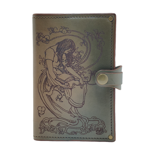 Girl Reading Journal