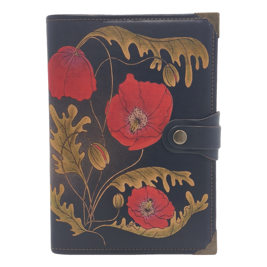 Poppy Journal Large Midnight