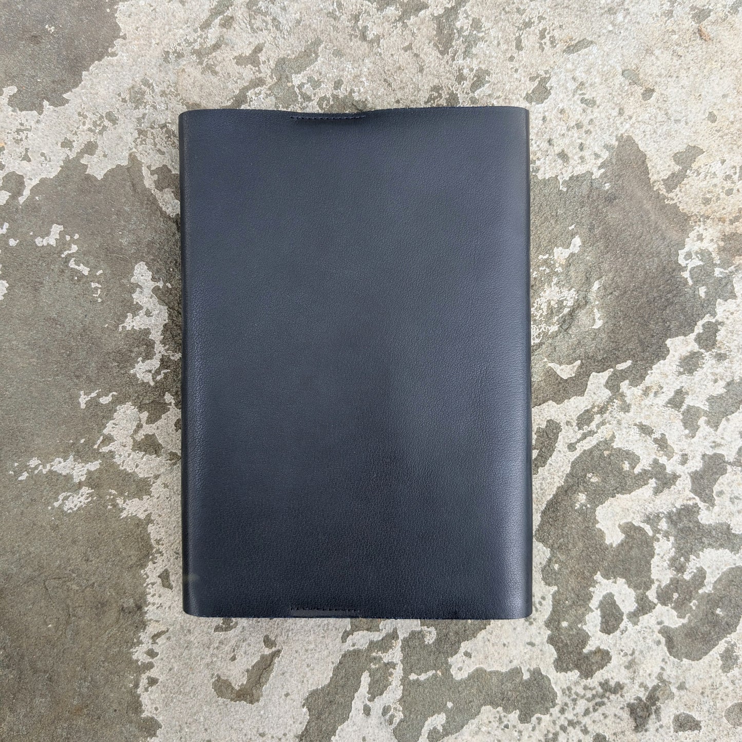 Navy Leather Journal Cover