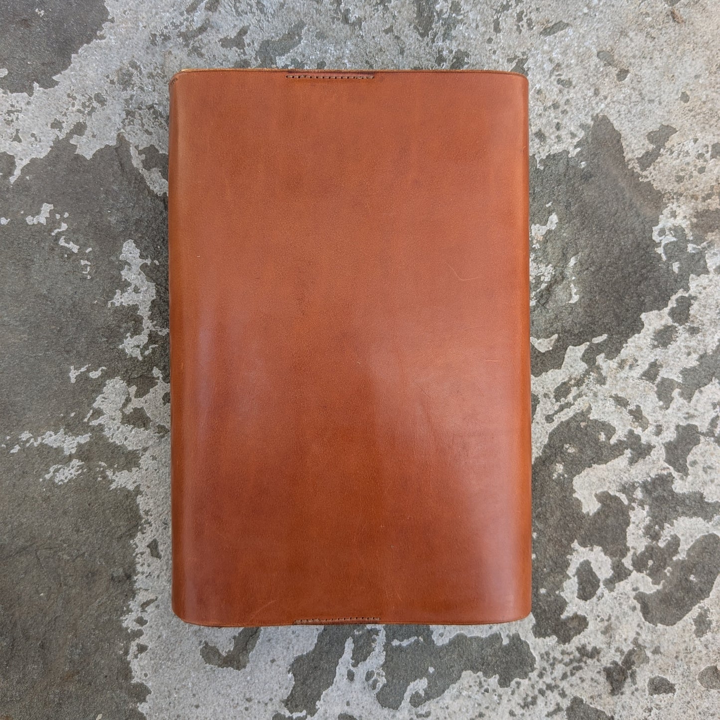 Bridle Leather Bible Cover with Thinline ESV Bible