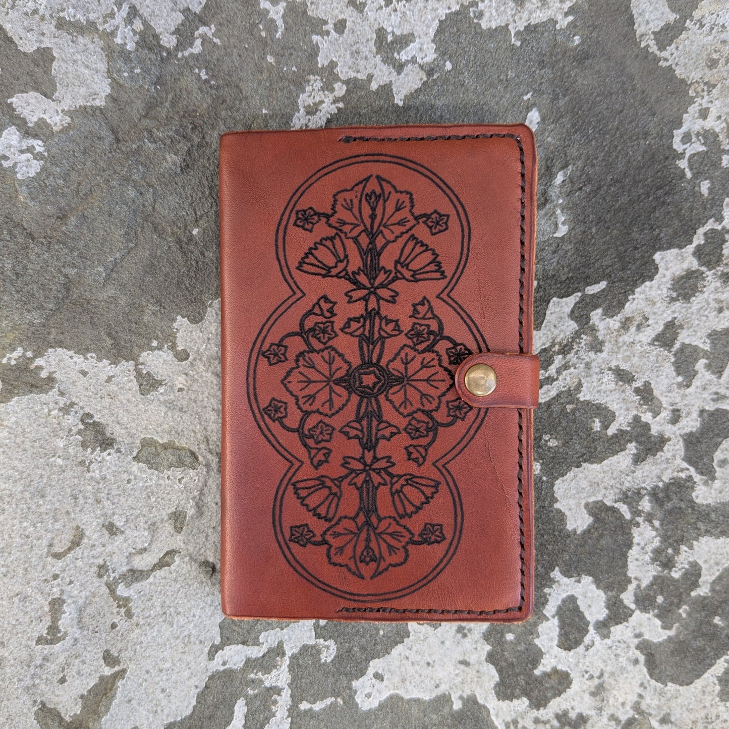 Floral Design Journal in Caramel - Small