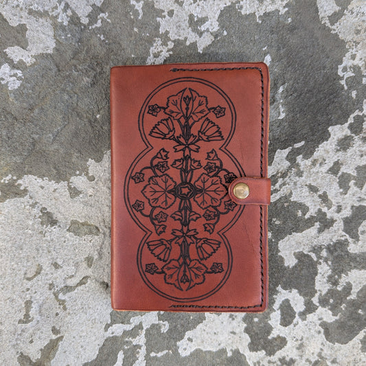 Floral Design Journal in Caramel - Small