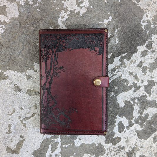 Forest Journal in Burgundy - Small