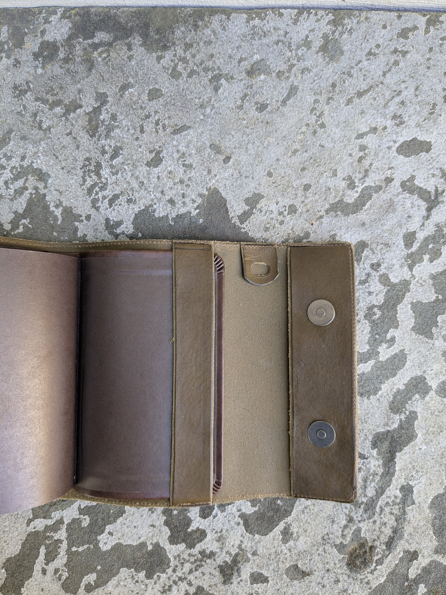 Olive Compact Bible Cover with ESV Bible
