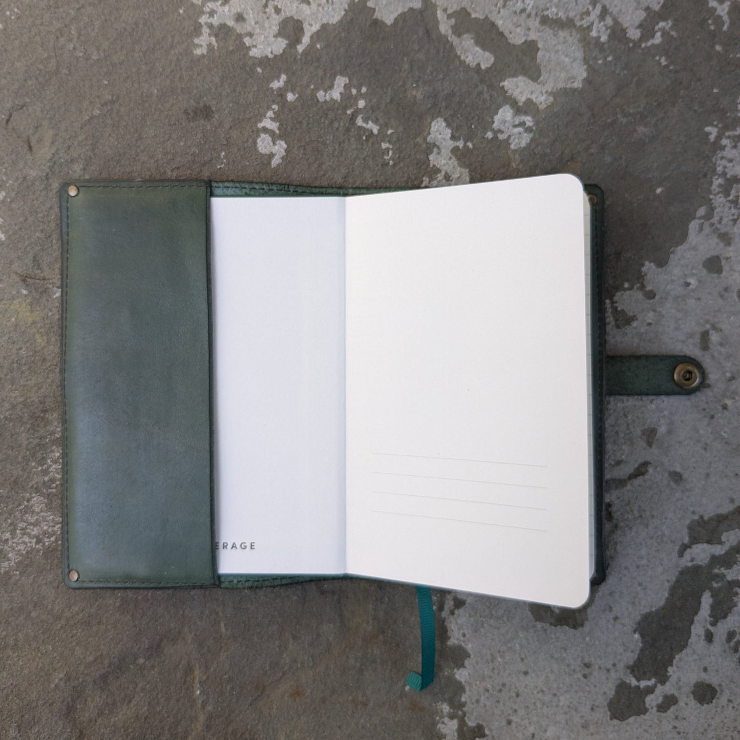 Dove Journal in Teal - Small