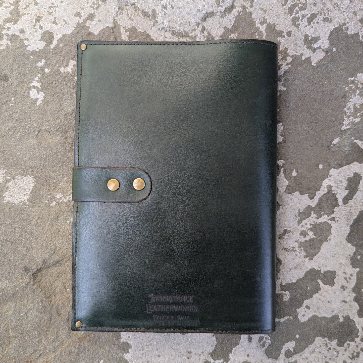 Melancholy Journal in Teal - Large
