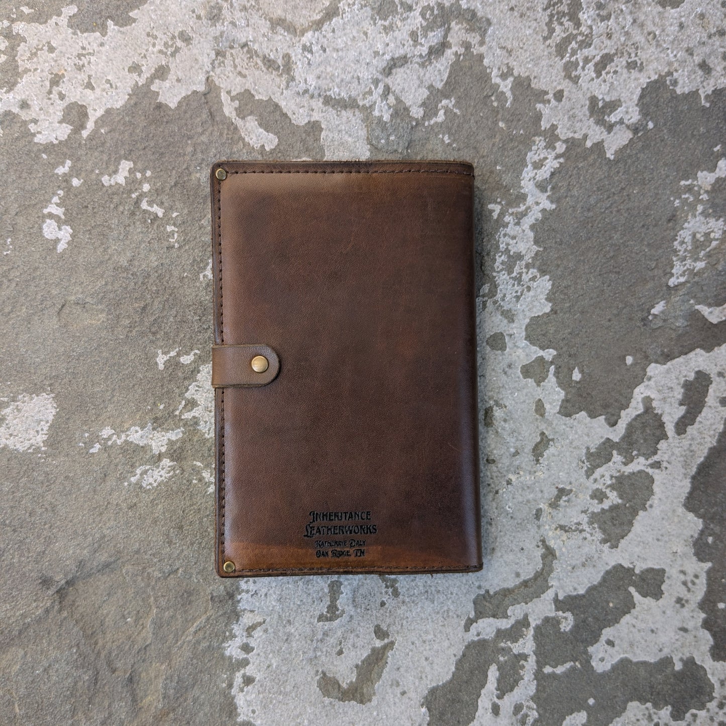 Pansies Journal in Deep Olive - Small