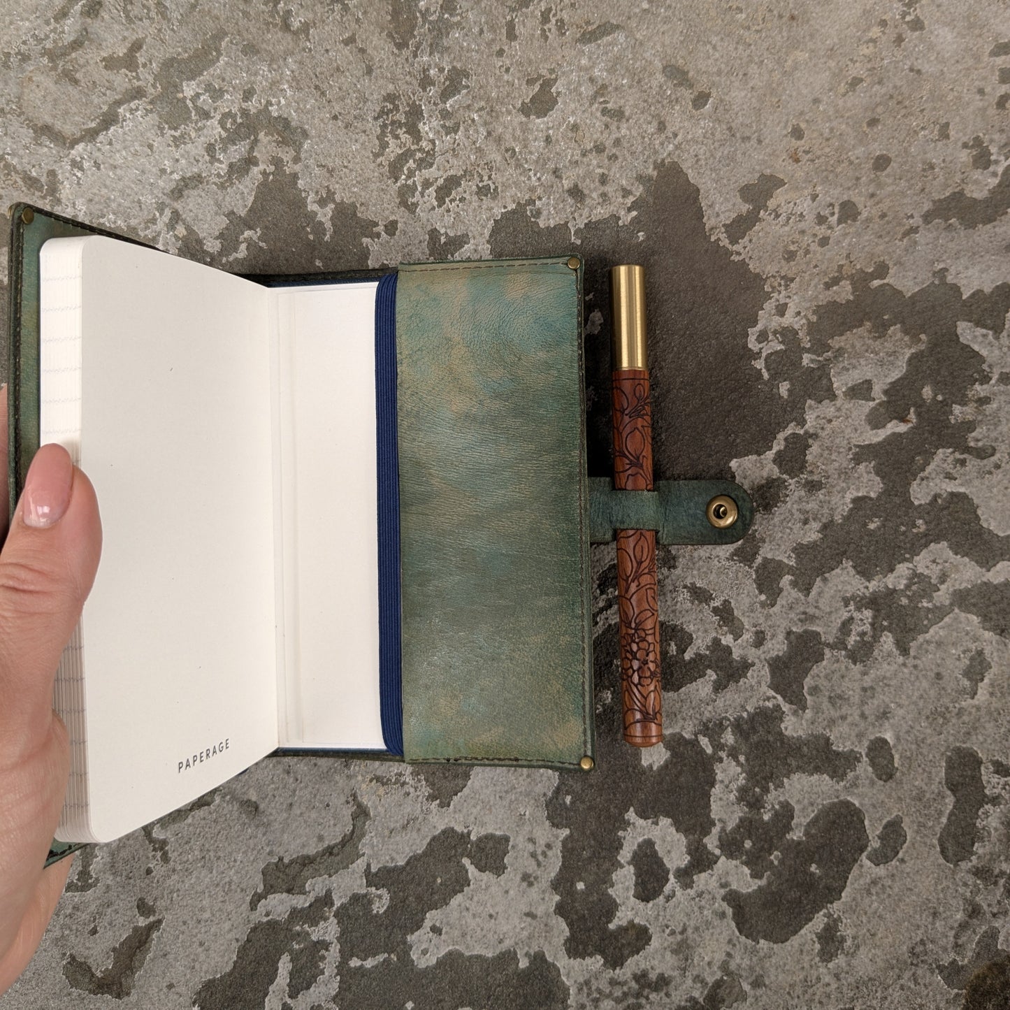 Blue Butterflies Small Journal