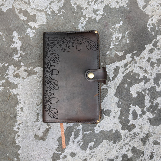 Brown Acorns Small Journal