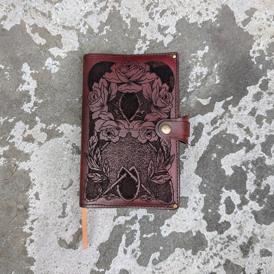 Burgundy Roses Small Journal
