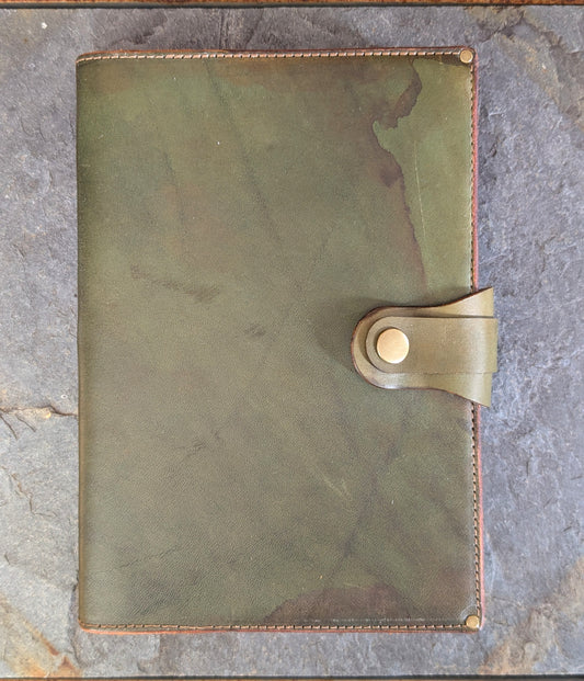 Deep Olive Large Journal