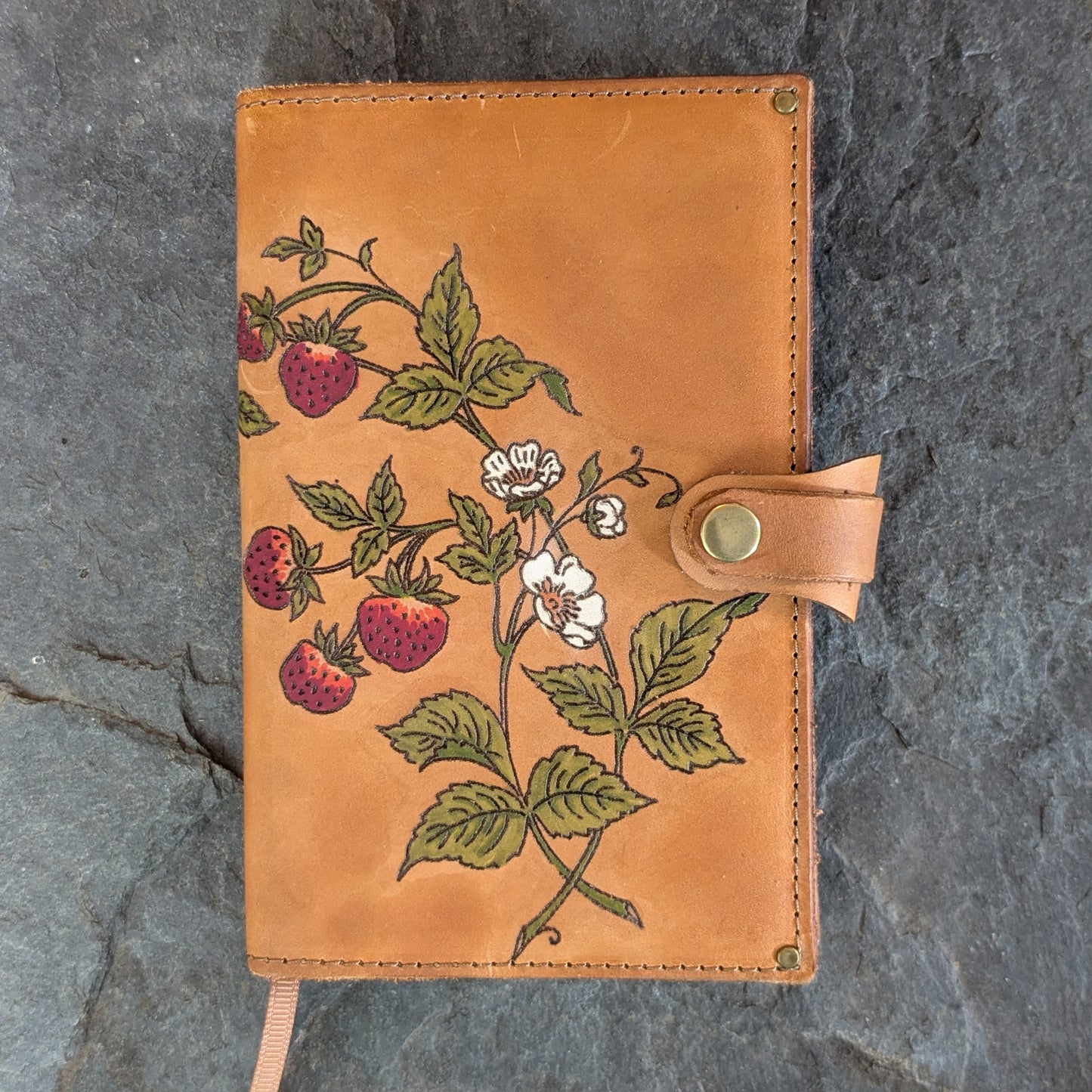 Strawberries Full Color Small Journal