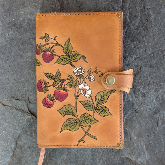 Strawberries Full Color Small Journal