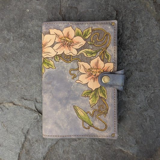 Full Color Art Nouveau Floral Journal