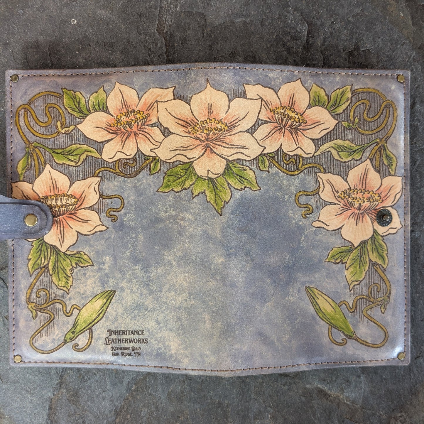 Full Color Art Nouveau Floral Journal